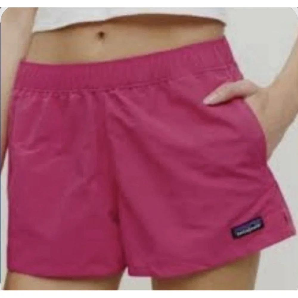 Patagonia Women's  Barely Baggies Shorts Small Pink 2.5
